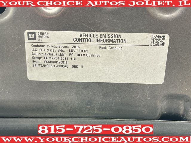 2015 Chevrolet CRUZE 4dr Sedan Automatic 1LT - 21290449 - 11