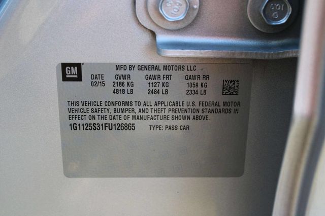 2015 Chevrolet Impala 4dr Sedan LT w/2LT - 22925078 - 27