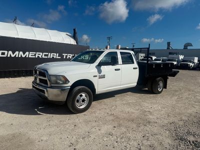 2015 Dodge 3500 4x4 Crew Cab Flatbed