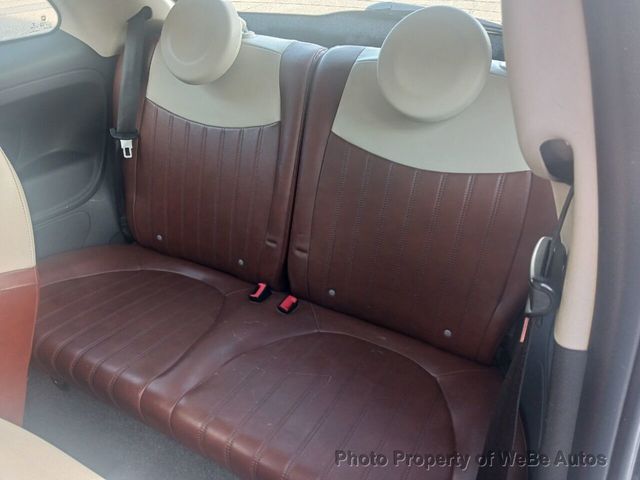 2015 FIAT 500 2dr Hatchback Lounge - 22423676 - 19