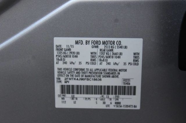2015 Ford Edge 4dr SEL AWD - 22925066 - 26
