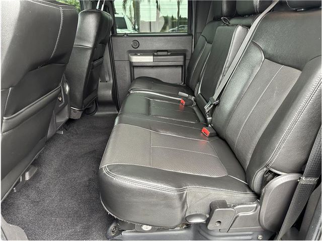 2015 Ford F250 Super Duty Crew Cab LARIAT 4X4 DIESEL NAV BACK UP CAM CLEAN - 22113446 - 12