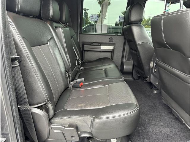 2015 Ford F250 Super Duty Crew Cab LARIAT 4X4 DIESEL NAV BACK UP CAM CLEAN - 22113446 - 18