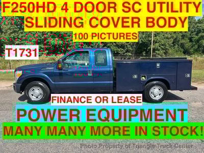 2015 Ford F250HD 4 DOOR SC UTILITY JUST 78k MILES!
