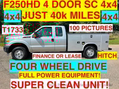 2015 Ford F250HD 4 DR SC 4x4 UTILITY JUST 40k MILES!