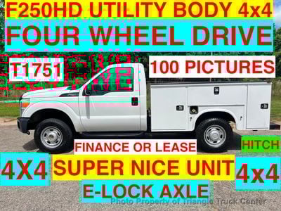 2015 Ford F250HD 4X4 UTILITY JUST 58k MILES!