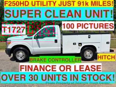 2015 Ford F250HD HEAVY SPEC UTILITY SERVICE BODY!
