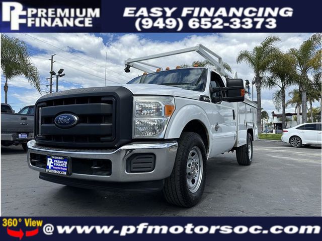 2015 Ford F350 Super Duty Regular Cab & Chassis XL CHASSIS 6.7L DIESEL UTILITY BODY CLEAN - 22387994 - 0