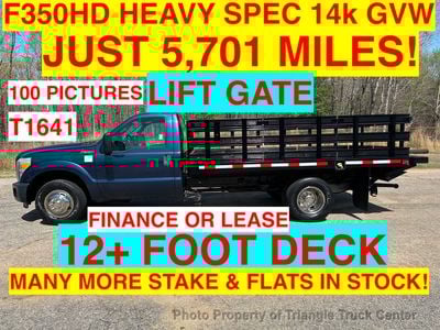 2015 Ford F350HD HEAVY SPEC STAKE JUST 5k MILES! LIFT GATE!