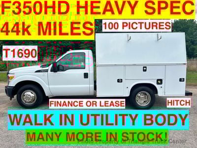 2015 Ford F350HD WALK IN UTILITY JUST 44k MILES! DRW!