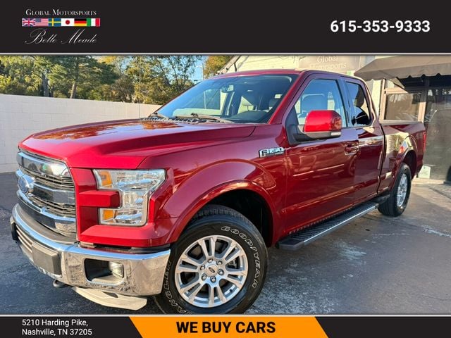 2015 Ford F-150 LocalTrade/Lariat/4WD/V8/Heated&CooledSeats/BackupCamera - 22935858 - 0