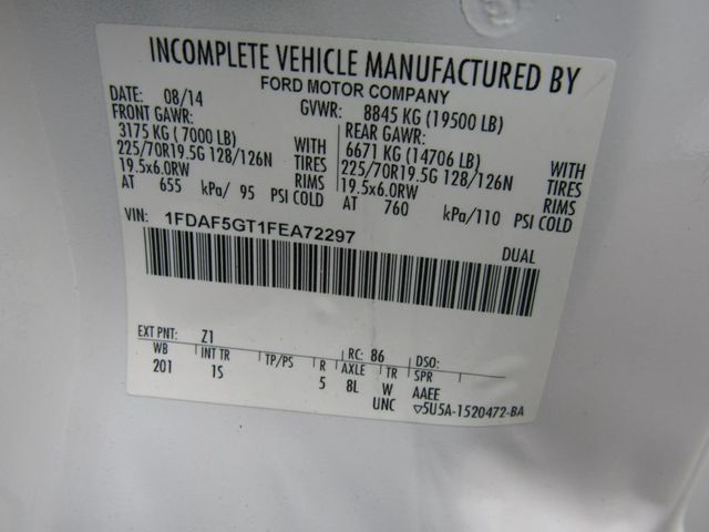 2015 Ford F-550 BUS KRYSTAL KK33 29 Passenger Bus with Luggage - 22924070 - 26