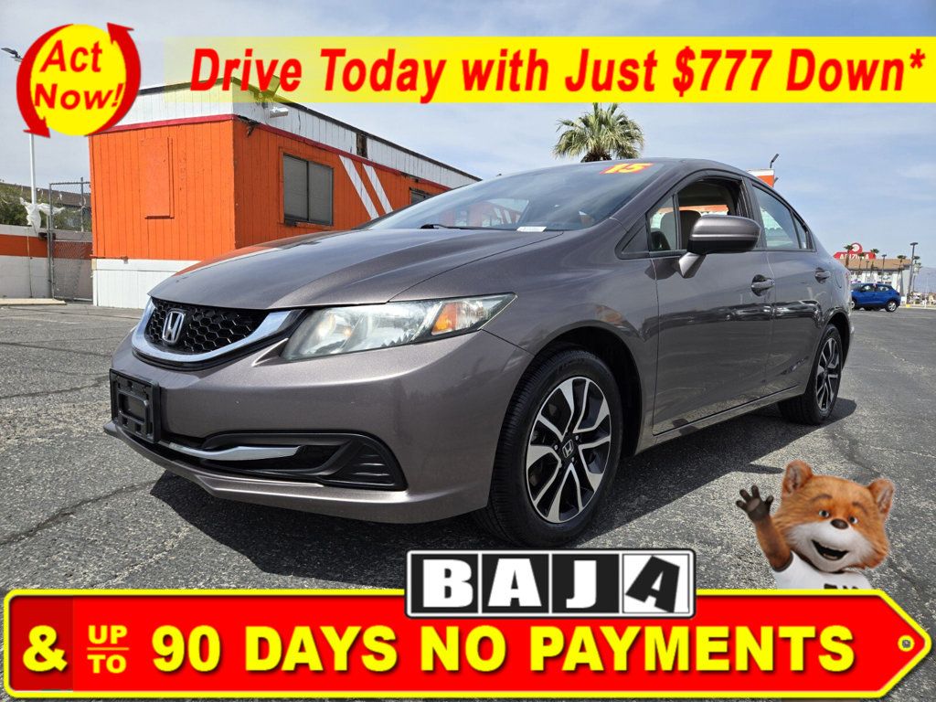 2015 Honda Civic Sedan 4dr CVT EX - 22932214 | Video 1