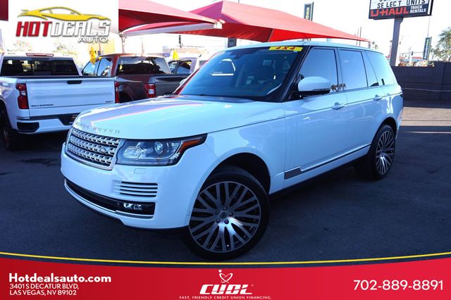 2015 Land Rover Range Rover SUPERCHARGED,4WD, PANORAMIC ROOF, NAVIGATION, BACKUP CAMERA - 22938211 - 0