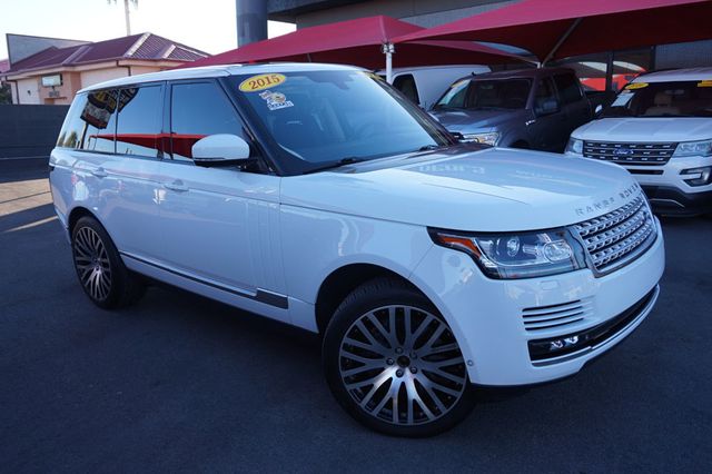 2015 Land Rover Range Rover SUPERCHARGED,4WD, PANORAMIC ROOF, NAVIGATION, BACKUP CAMERA - 22938211 - 1
