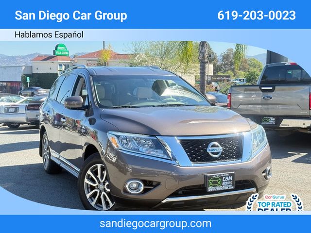 2015 Nissan Pathfinder SL - 22936630 - 0