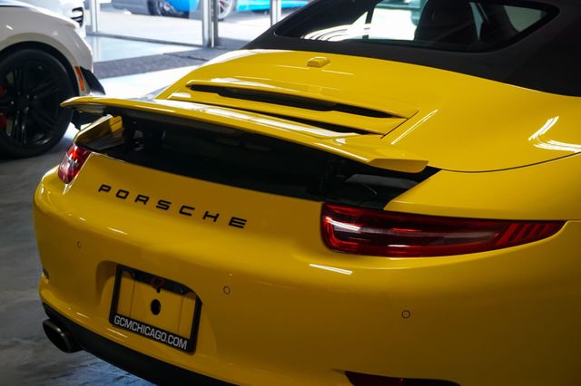 2015 Porsche 911 *7-Speed Manual* *Premium Package +* *PDLS* *Racing Yellow* - 22881440 - 52