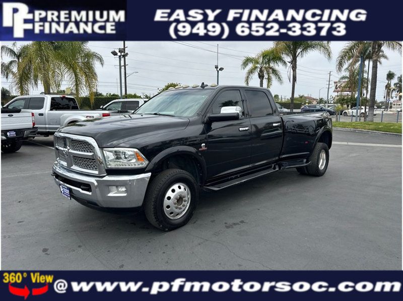 2015 Ram 3500 Crew Cab LARAMIE DUALLY 4X4 DIESEL NAV BACK UP CAMERA - 22865799 | Video 1