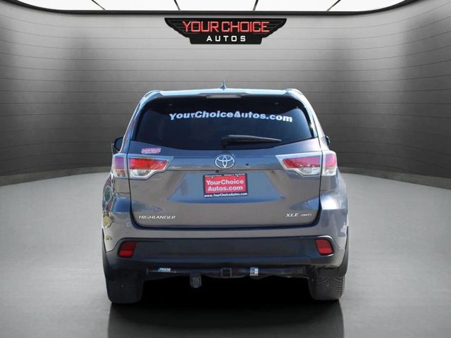 2015 Toyota Highlander AWD 4dr V6 XLE - 22925076 - 5