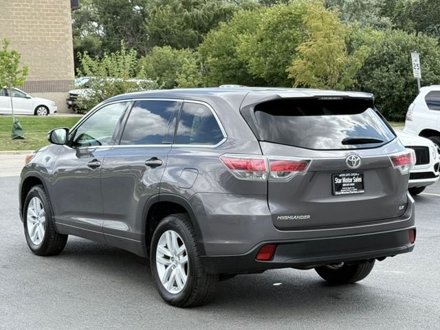 2015 Toyota Highlander FWD 4dr I4 LE - 22903642 - 4