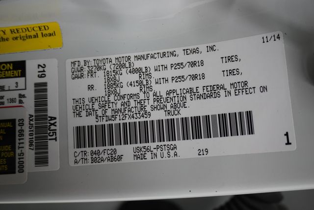 2015 Toyota Tundra  - 22938128 - 27