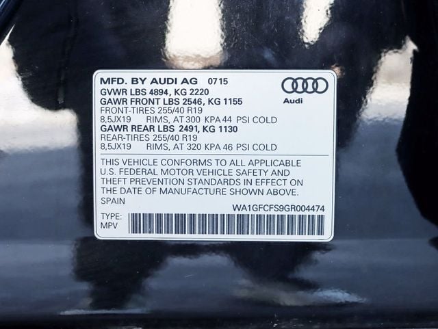 2016 Audi Q3 quattro 4dr 2.0T Prestige S-LINE - 22319899 - 37