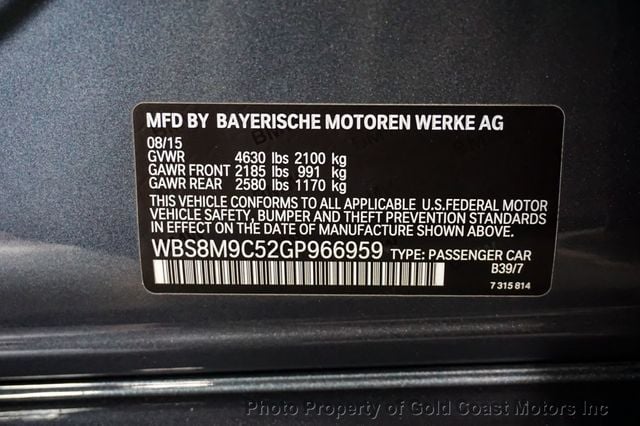 2016 BMW M3 *6-Speed Manual*  - 22419453 - 18