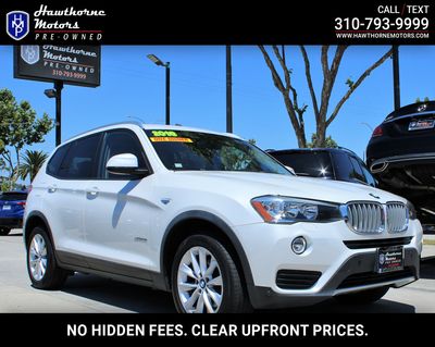 2016 BMW X3 - 5UXWX9C54G0D63463