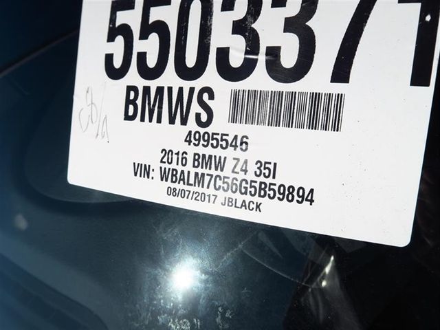 2016 BMW Z4 Roadster sDrive35i - 17091099 - 4