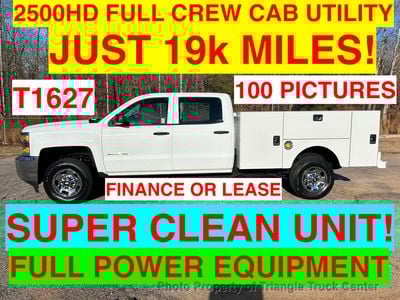 2016 Chevrolet 2500HD CREW CAB JUST 19k MILES! SUPER CLEAN UNIT!