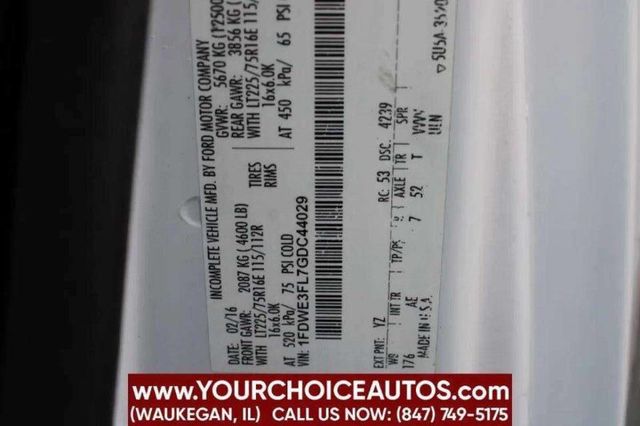 2016 Ford Econoline Commercial Cutaway E 350 SD 2dr 176 in. WB DRW Cutaway Chassis - 22914812 - 25