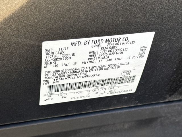 2016 Ford Explorer FWD 4dr XLT - 22932366 - 33
