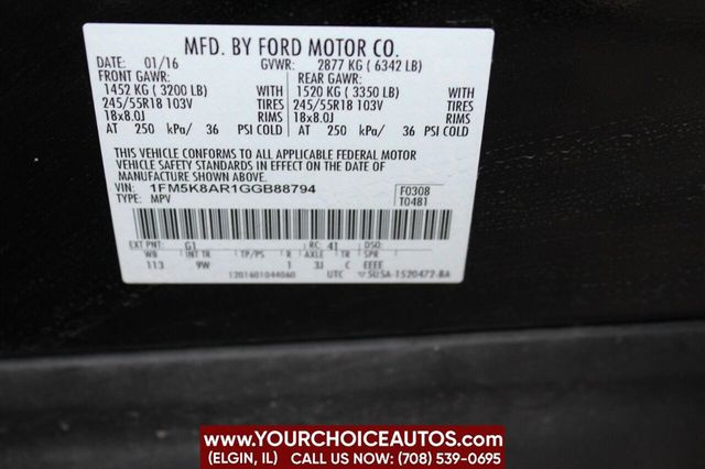 2016 Ford Explorer Police Interceptor Utility AWD 4dr SUV - 22366163 - 22