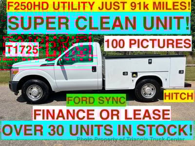 2016 Ford F250HD UTILITY BODY 91k MILES! SPECIAL! ONE OWNER!