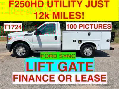 2016 Ford F250HD UTILITY JUST 12k MILES! LIFT GATE! HITCH!
