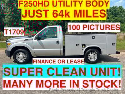 2016 Ford F250HD UTILITY JUST 64k MILES!