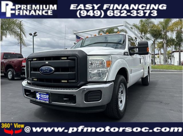 2016 Ford F350 Super Duty Super Cab & Chassis XL UTILIY BED 6.2L GAS 1OWNER CLEAN - 22419255 - 0