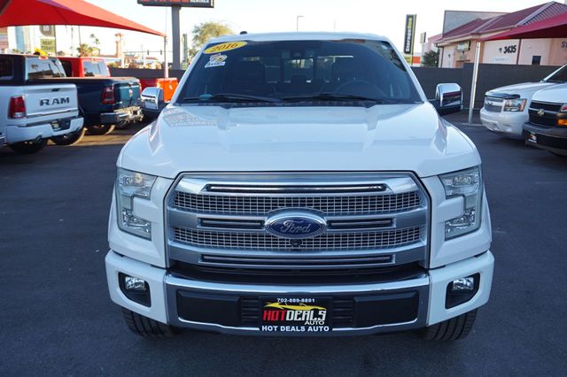 2016 Ford F-150 PLATINUM, 5.0L V8, PREMIUM WHEELS, HARD TONNEAU BED COVER - 22938209 - 9