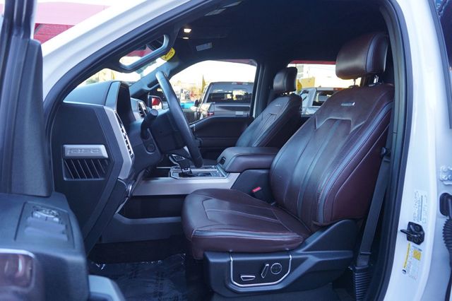 2016 Ford F-150 PLATINUM, 5.0L V8, PREMIUM WHEELS, HARD TONNEAU BED COVER - 22938209 - 16