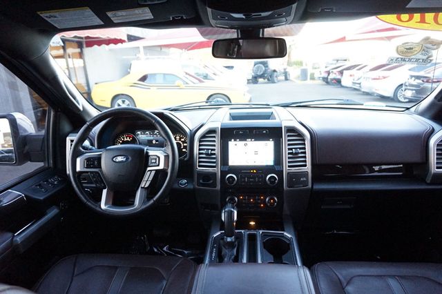 2016 Ford F-150 PLATINUM, 5.0L V8, PREMIUM WHEELS, HARD TONNEAU BED COVER - 22938209 - 37