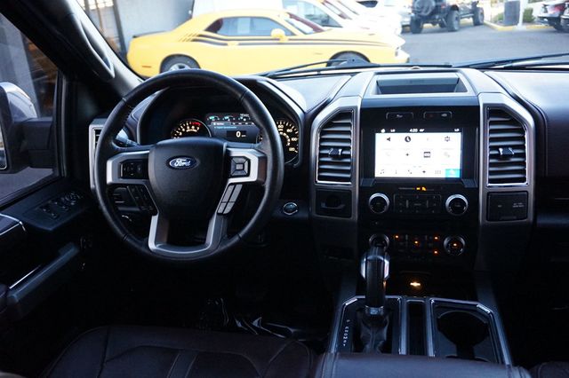 2016 Ford F-150 PLATINUM, 5.0L V8, PREMIUM WHEELS, HARD TONNEAU BED COVER - 22938209 - 38