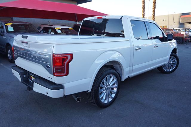 2016 Ford F-150 PLATINUM, 5.0L V8, PREMIUM WHEELS, HARD TONNEAU BED COVER - 22938209 - 5