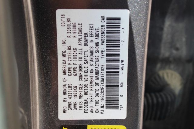 2016 Honda Accord Sedan 4dr I4 CVT Sport - 22918300 - 26