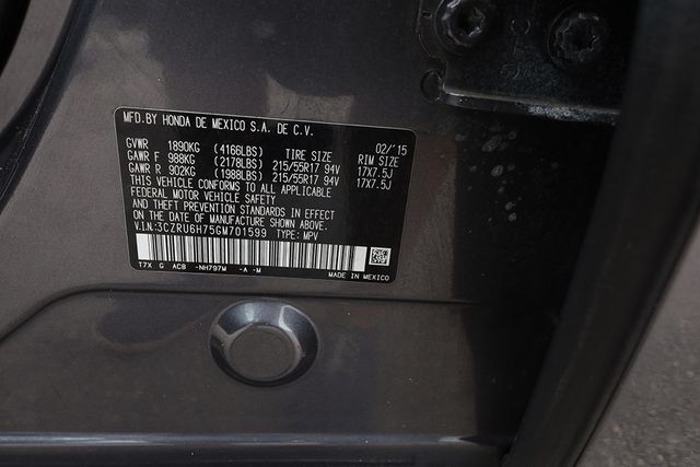 2016 HONDA HR-V AWD 4dr CVT EX-L w/Navi - 22906121 - 28