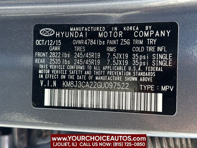 2016 Hyundai Tucson AWD 4dr Limited - 22401957 - 18