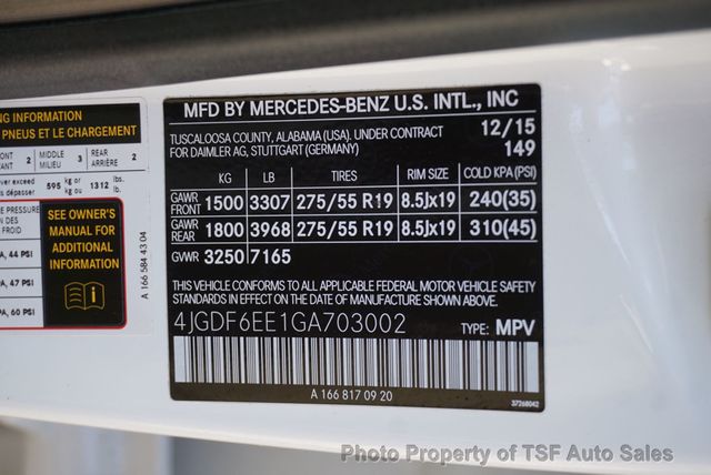 2016 Mercedes-Benz GL 4MATIC 4dr GL 450 NAVI 360 CAMERAS LOW MILES 3RD ROW  - 22910132 - 49