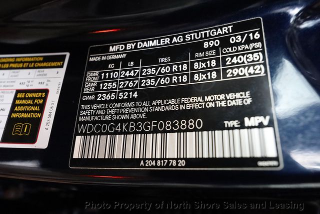 2016 Mercedes-Benz GLC 4MATIC 4dr GLC 300 - 22136474 - 68