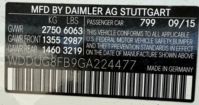 2016 Mercedes-Benz S-Class 4dr Sedan S 550 4MATIC - 22892443 - 45
