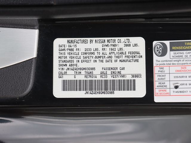 2016 Nissan 370Z 2dr Coupe Automatic Touring - 22908693 - 28