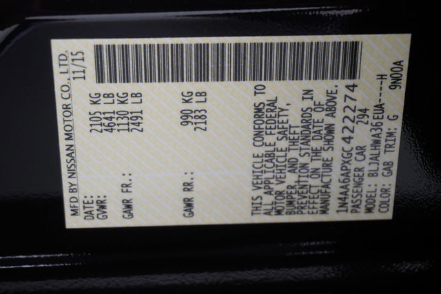 2016 Nissan Maxima  - 22915158 - 32